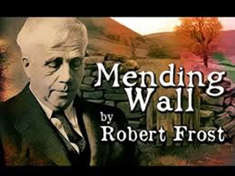 literary analysis poem mending wall robert frost literary analysis poem mending wall robert frost