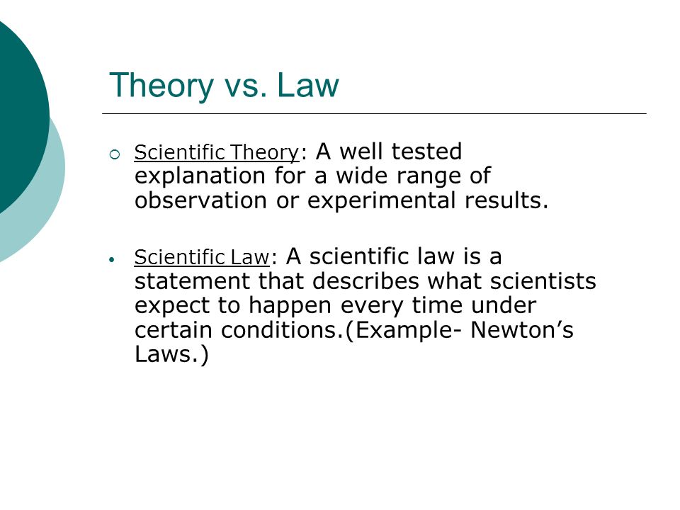 Theory vs.
