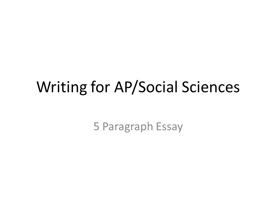 Legalization Of Medical Marijuana Essay Writing For Ap Social Sciences Paragraph Essay Ppt Writing For Ap Social Sciences Paragraph Incidents In The Life Of A Slave Girl Essay also A Level Essay Writing Tips Essay Paragraph Sample Of Paragraph Essay Co The Paragraph Essay An Example Of A Reflective Essay