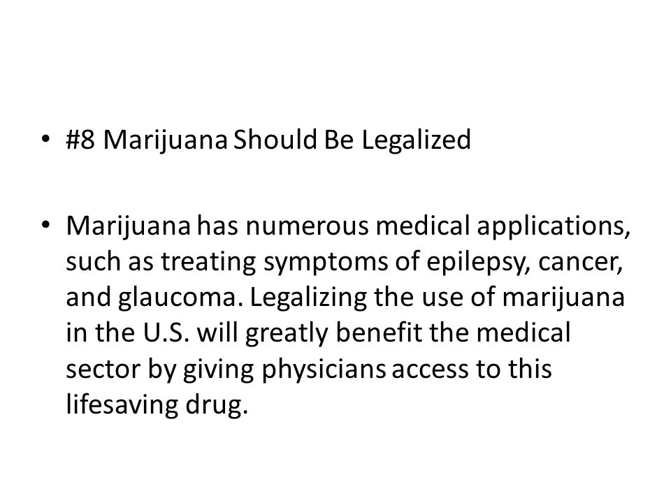 marijuana thesis statement