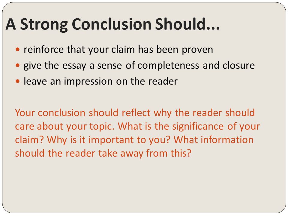 how to write a conclusion for a persuasive essay