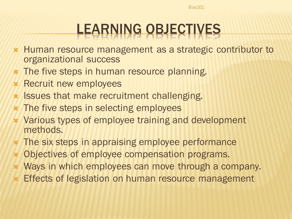 five steps in human resource planning five steps in human resource planning