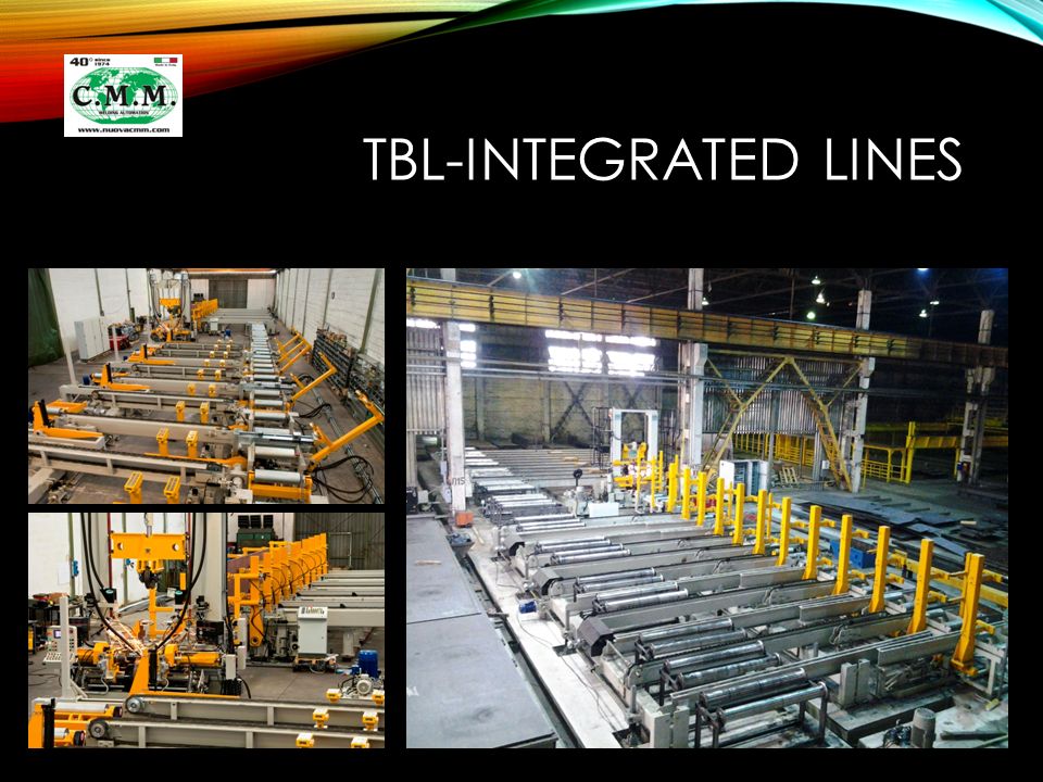 TBL-INTEGRATED LINES