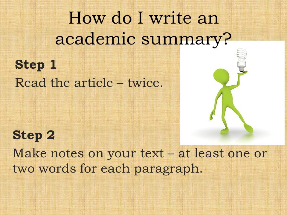 how to write summary of article how to write summary of article