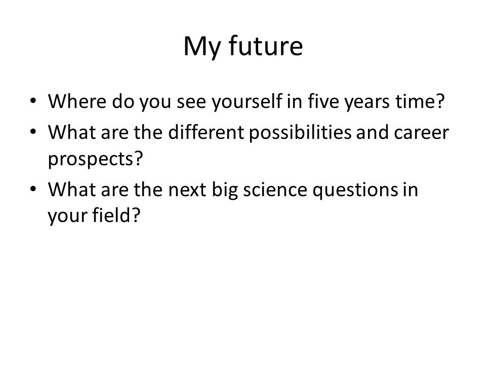 my future plan in five years my future plan in five years