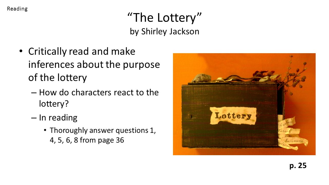 critical analysis of the lottery by shirley jackson critical analysis of the lottery by shirley jackson