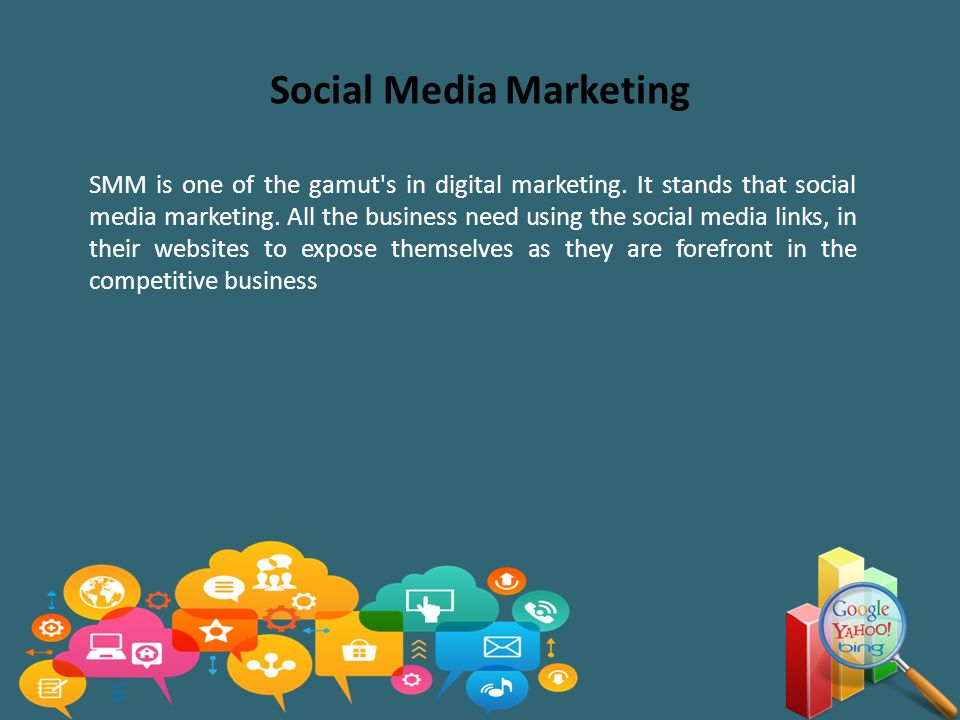 Social Media Marketing SMM is one of the gamut s in digital marketing.
