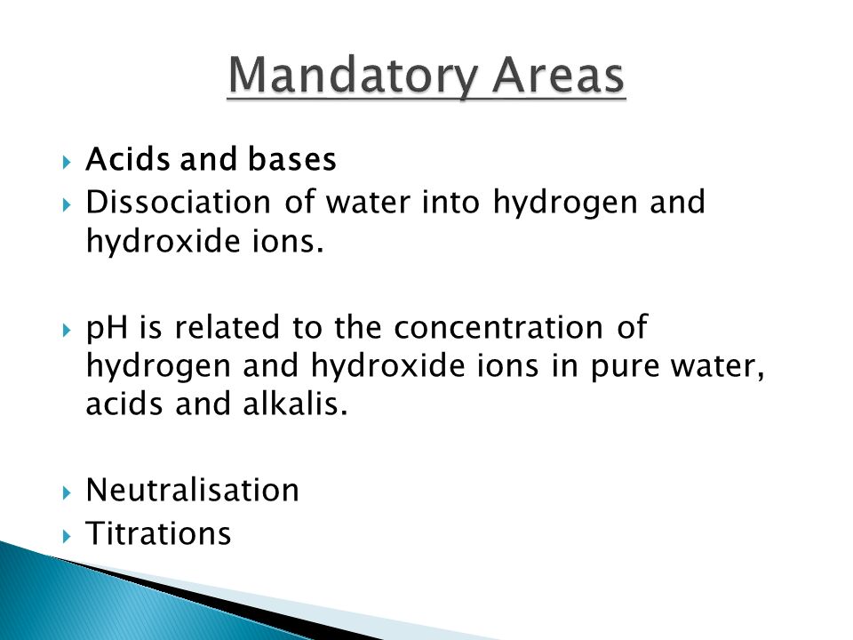 Acids And Bases Dissociation Of Water Into Acids And Bases Dissociation Of Water Into Hydrogen Hydroxide Ions