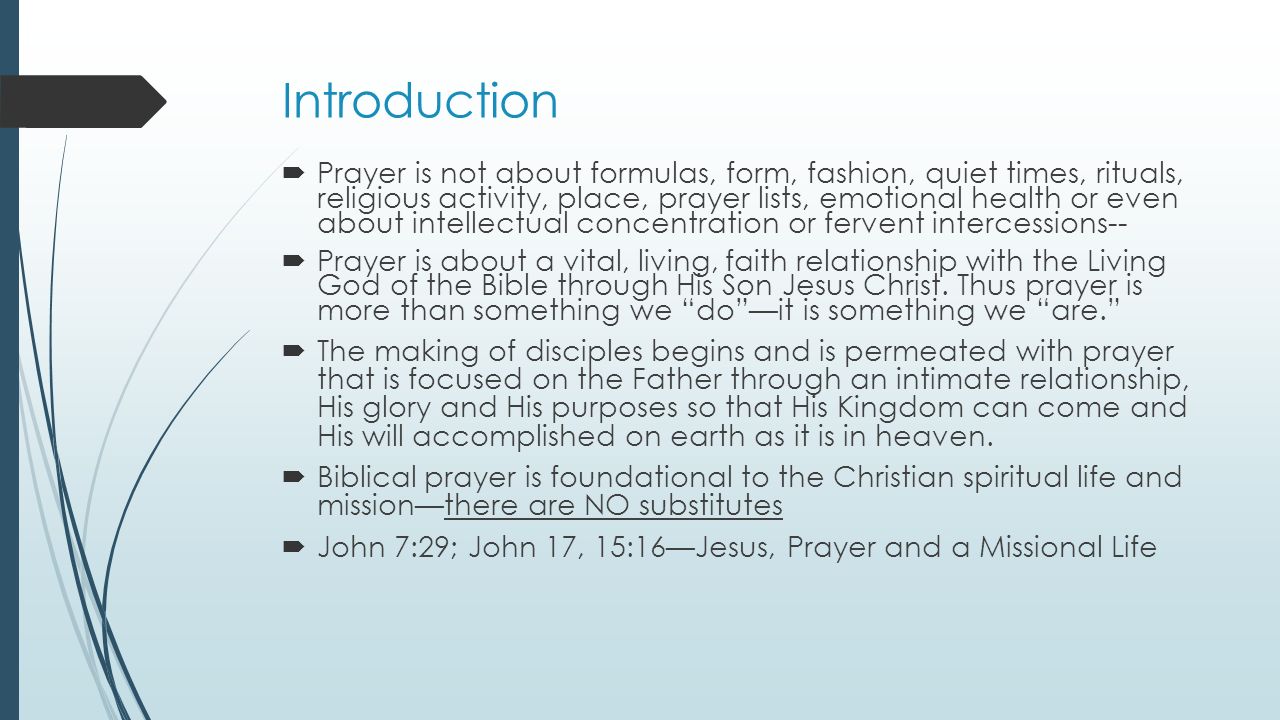 prayer lists