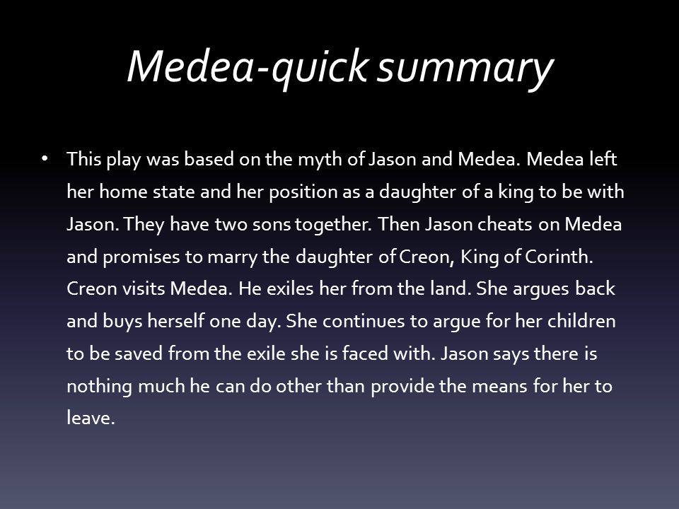 an analysis of the ancient greek tragedy medea Medea the abandonment of gender roles sample essay topic, essay writing: medea - the abandonment of gender roles - 766 words in euripides' medea, the protagonist abandoned the gender roles of ancient greek society. an analysis of the ancient greek tragedy medea Medea the abandonment of gender roles sample essay topic, essay writing: medea - the abandonment of gender roles - 766 words in euripides' medea, the protagonist abandoned the gender roles of ancient greek society.