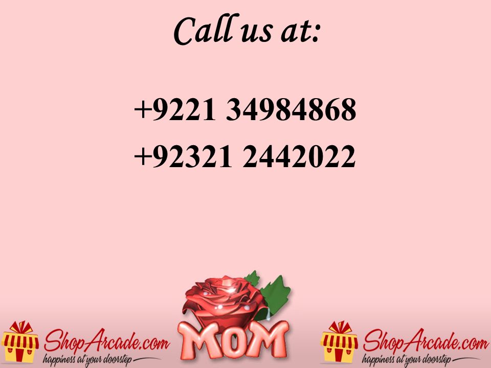Call us at: