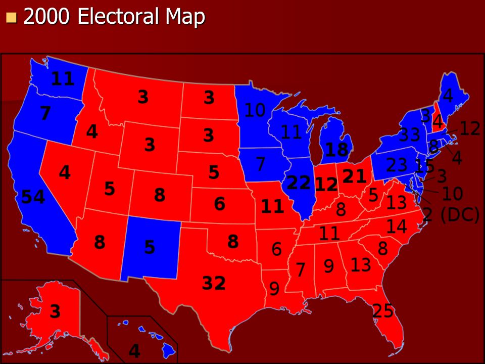 an analysis of the presidential election 2000 an analysis of the presidential election 2000