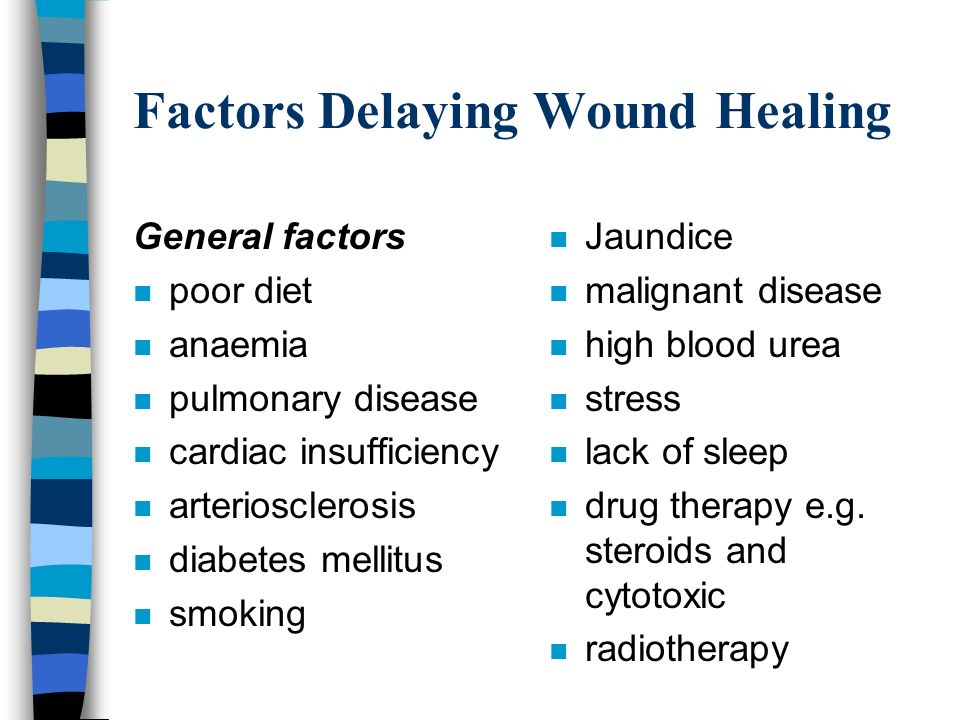 Factor Healing Wound Diet
