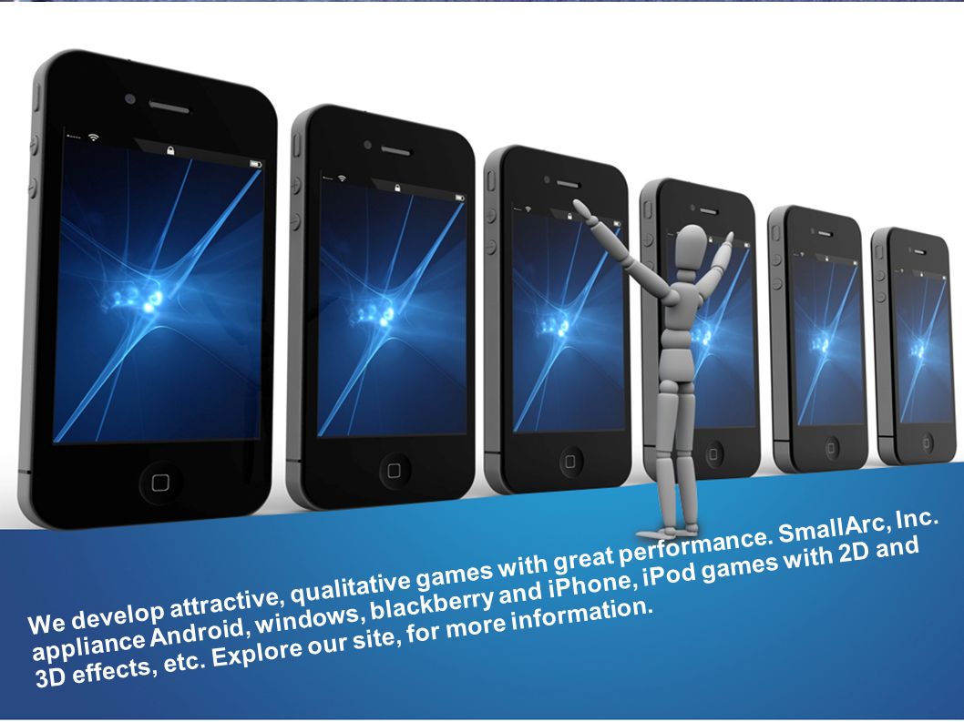 We develop attractive, qualitative games with great performance.