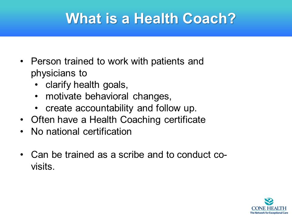 What is a Health Coach.