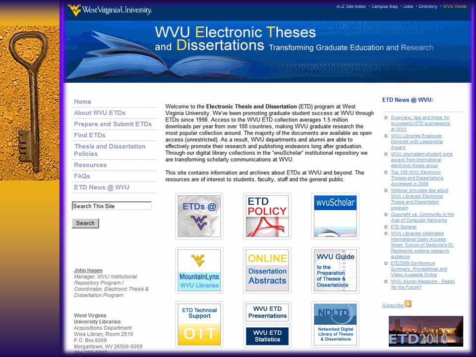 electronic thesis and dissertation collection How to find theses and dissertations ttu theses and dissertations our collection of texas tech's theses and dissertations is divided into electronic theses and dissertations (etds) and print theses and dissertations. electronic thesis and dissertation collection How to find theses and dissertations ttu theses and dissertations our collection of texas tech's theses and dissertations is divided into electronic theses and dissertations (etds) and print theses and dissertations.