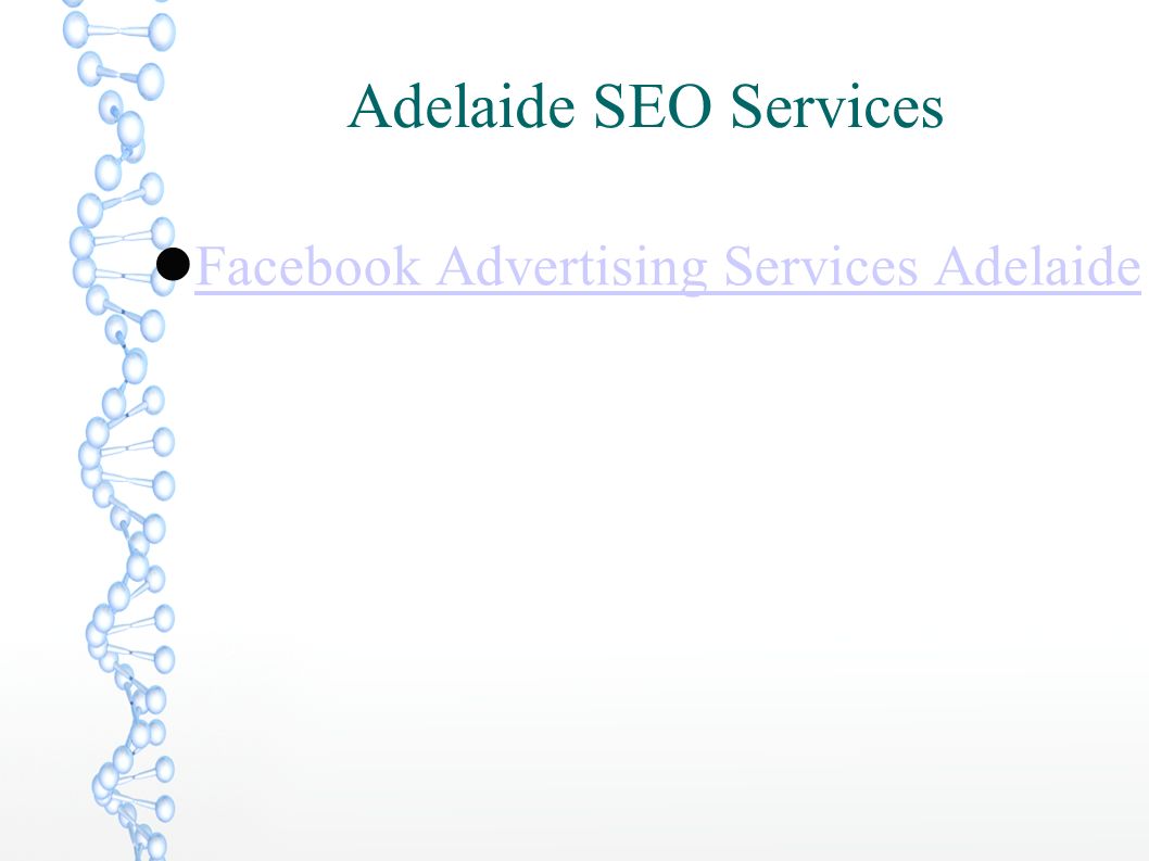 Adelaide SEO Services Facebook Advertising Services Adelaide