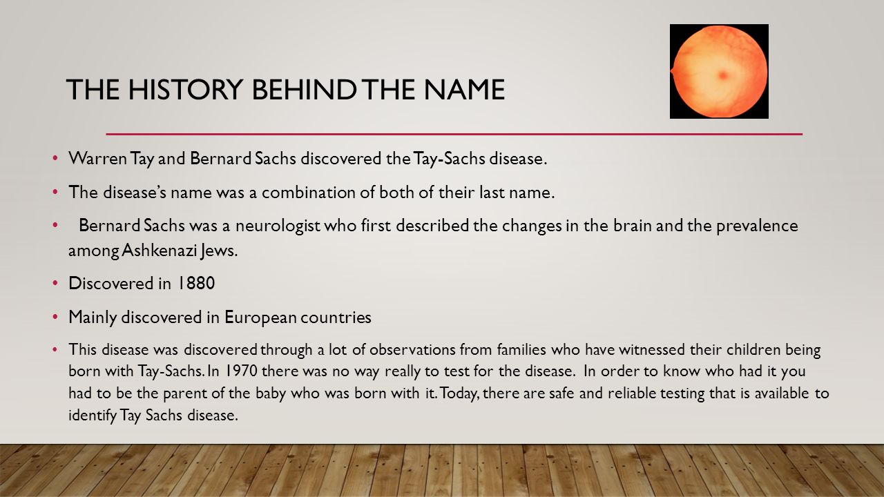learning about tay sachs disease Tay-sachs disease definition: an inherited disorder, caused by a faulty recessive gene , in which lipids accumulate in | meaning, pronunciation, translations and examples. learning about tay sachs disease Tay-sachs disease definition: an inherited disorder, caused by a faulty recessive gene , in which lipids accumulate in | meaning, pronunciation, translations and examples.
