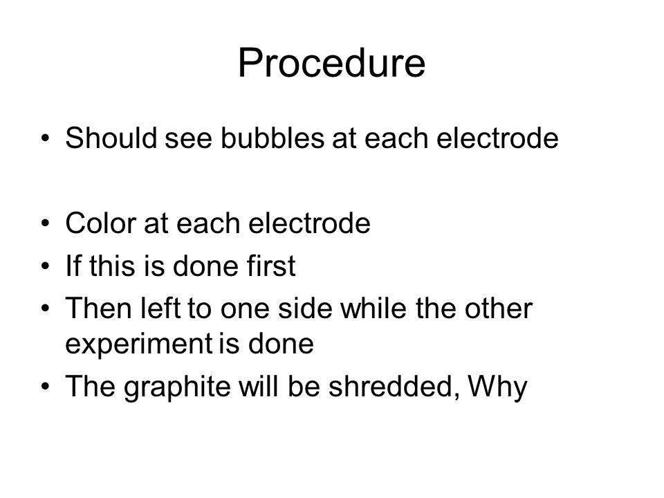 Electrochemistry Objectives Galvanic Versus Voltaic Standard 26 Procedure