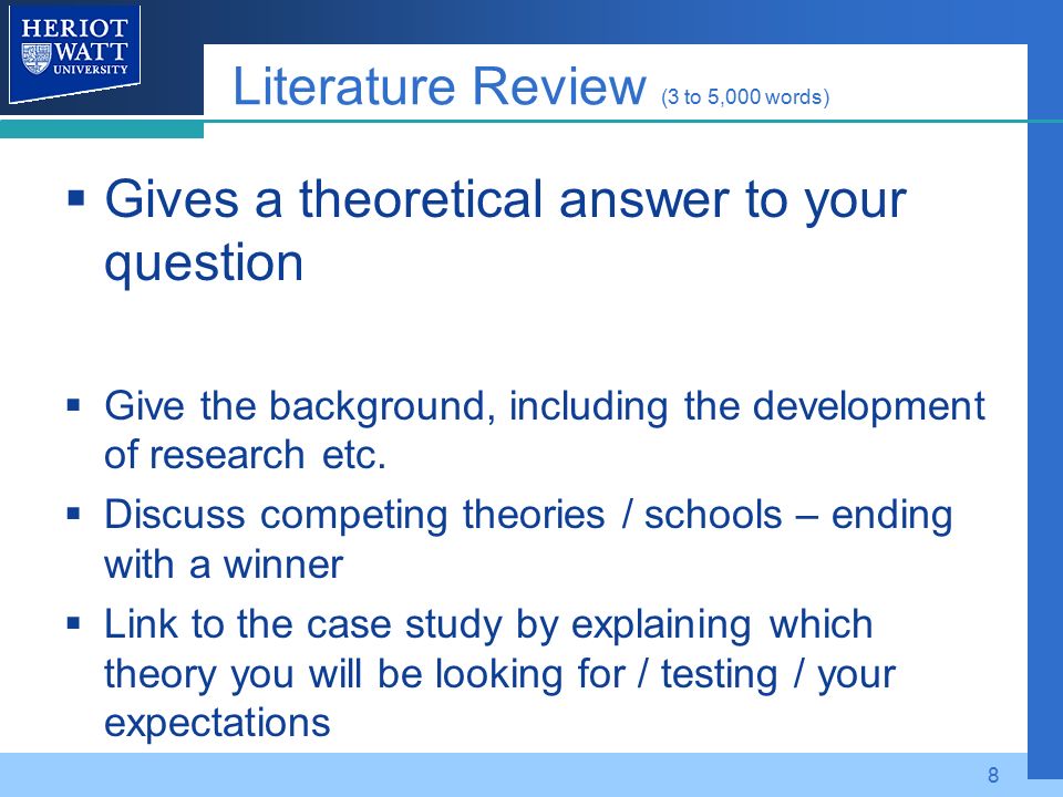 Planning Your Dissertation