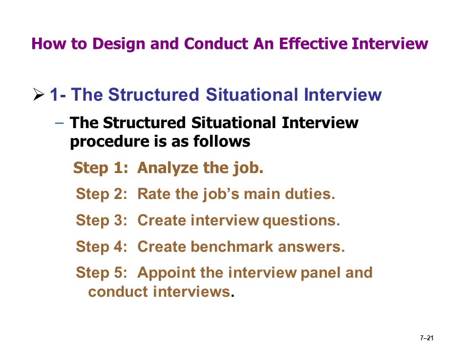 situational job interview questions