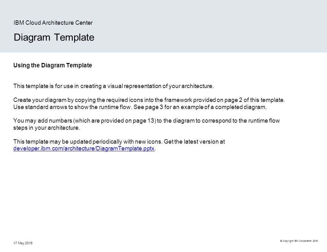copyright ibm corporation 2016 diagram template ibm cloud copyright ibm corporation 2016 diagram template ibm cloud, Presentation templates