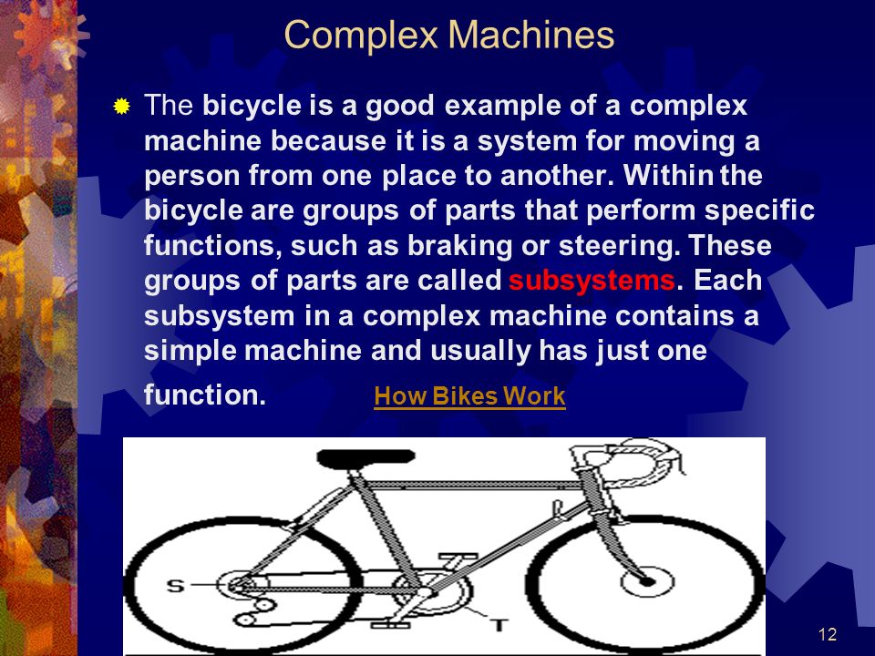 unit d mechanical systems what is a simple machine a simple complex machines