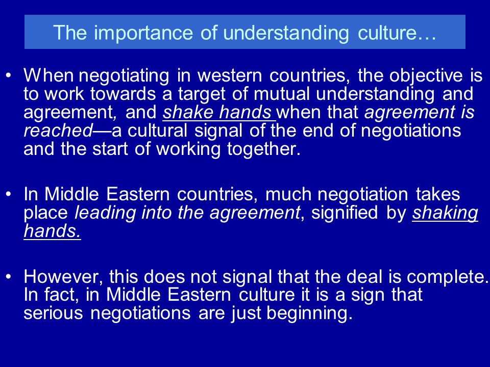 the importance of understanding and using the importance of understanding and using