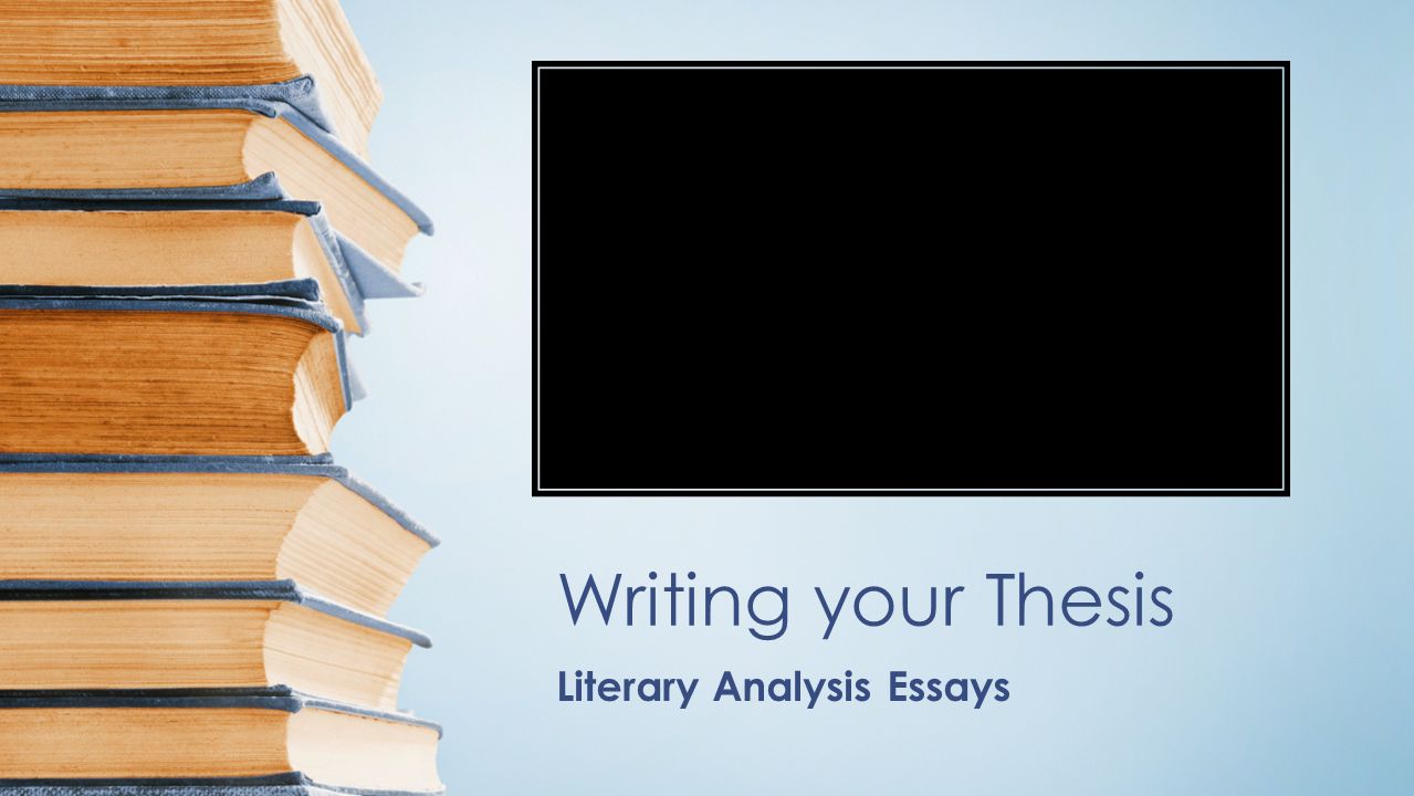 Literary Thesis