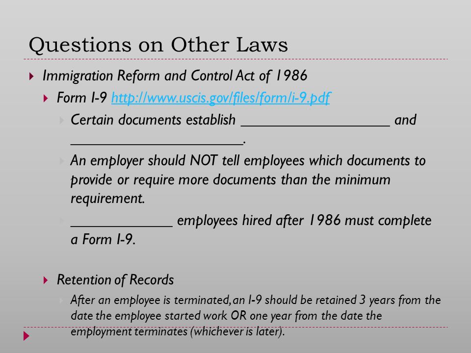 the immigration reform and control act of 1986 essay Houston-based chef and restaurant owner hugo ortega crossed into the united states from mexico without papers as a teenager in the early 1980s and was granted legal status through the 1986 immigration reform and control act. the immigration reform and control act of 1986 essay Houston-based chef and restaurant owner hugo ortega crossed into the united states from mexico without papers as a teenager in the early 1980s and was granted legal status through the 1986 immigration reform and control act.