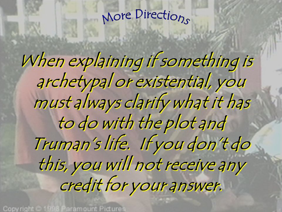 Truman Show Essay Questions Truman Show Essay Questions University Truman Show Essay Questions Buy Original Essays Online Good Essay Topics The Truman Show Applied Social