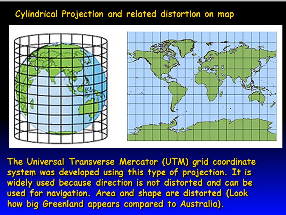 cylindrical map projection cylindrical map projection