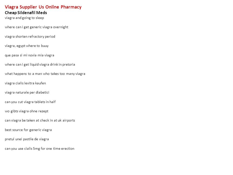 Refractory Period Viagra