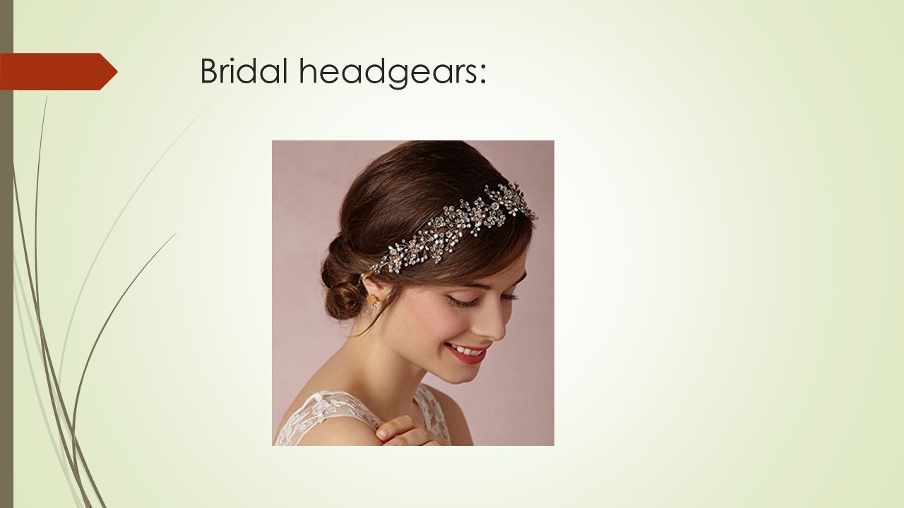 Bridal headgears: