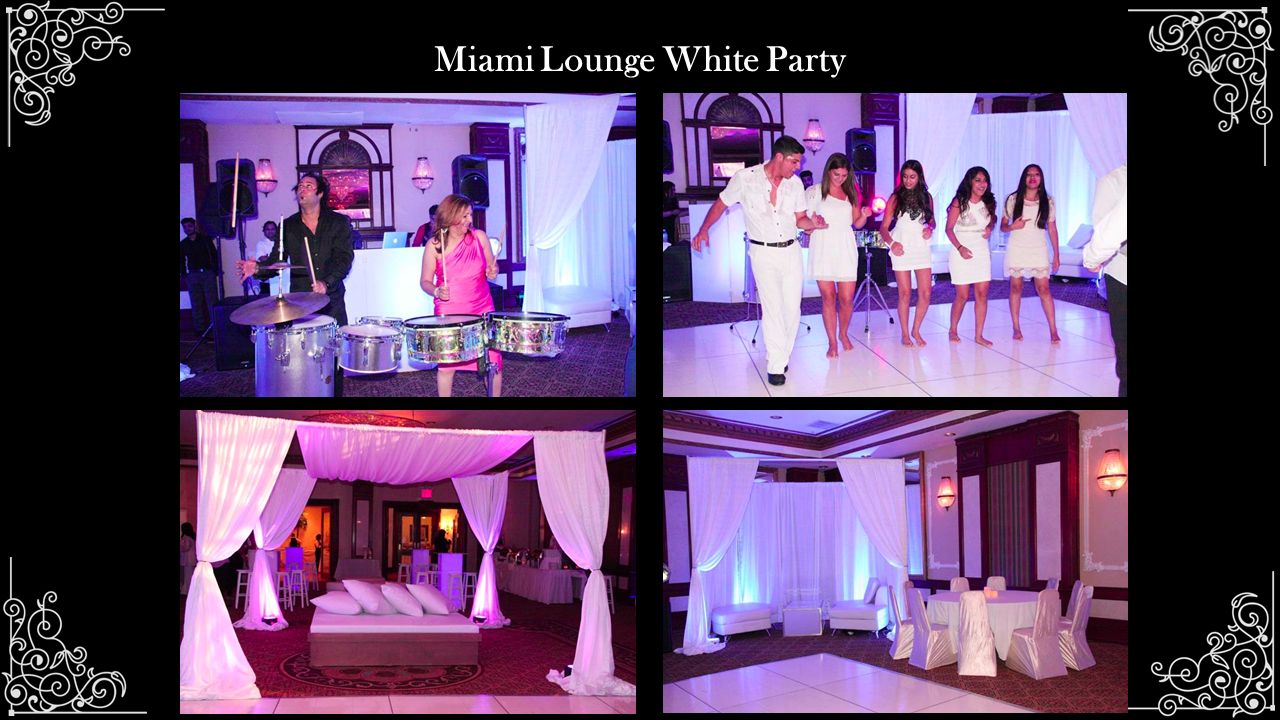 Miami Lounge White Party