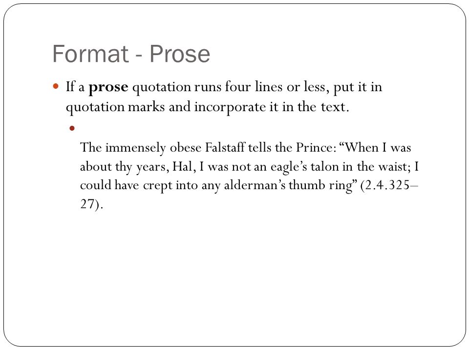 How To Cite A Play In Mla Format In An Essay