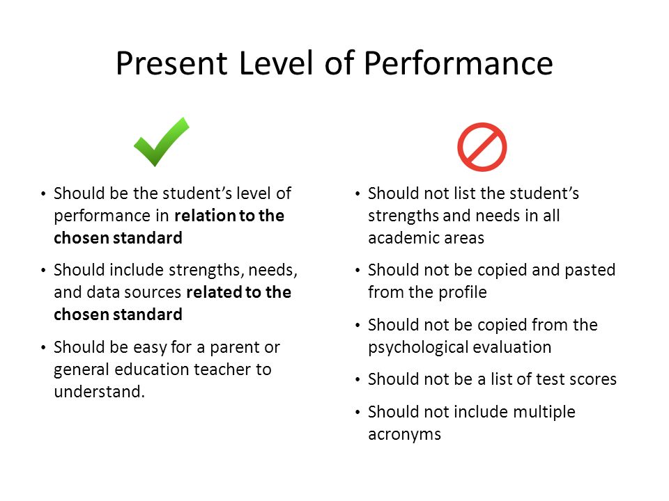 academic strengths list