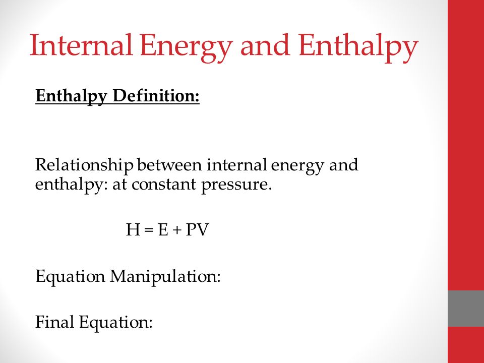Che 106 Chapter 5 Thermochemistry Important Terminology Force 19 Internal