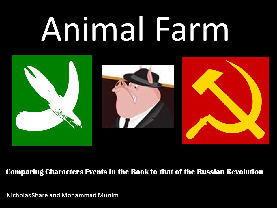 a comparison of animal farm and the russian revolution Animal farm and russian revolution comparison: highlights, events, characters, themes the novel animal farm, by george orwell, is an anti-utopian story of animals. a comparison of animal farm and the russian revolution Animal farm and russian revolution comparison: highlights, events, characters, themes the novel animal farm, by george orwell, is an anti-utopian story of animals.
