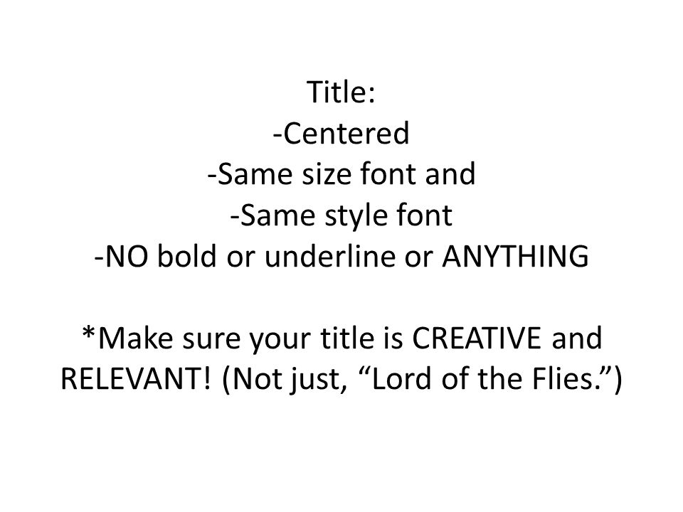 essay titles underlined quoted I am writing an autobiographical narrative do i underline the title or put it in quotes. essay titles underlined quoted I am writing an autobiographical narrative do i underline the title or put it in quotes.