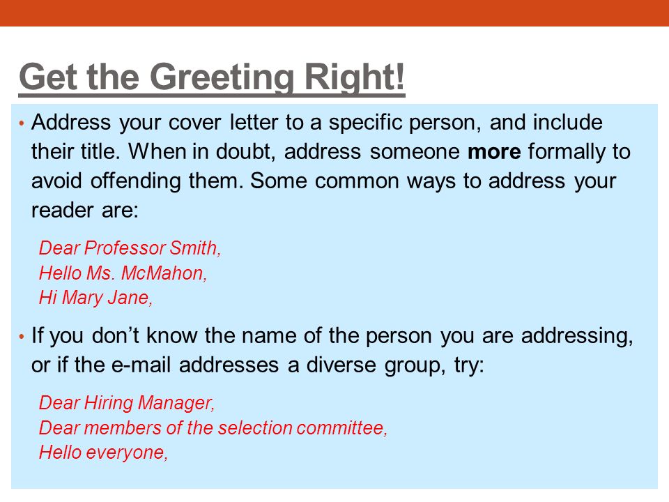 crushing cover letters boot camp marcy bullock and prem shah ppt what if you don t know who to address in a cover letter