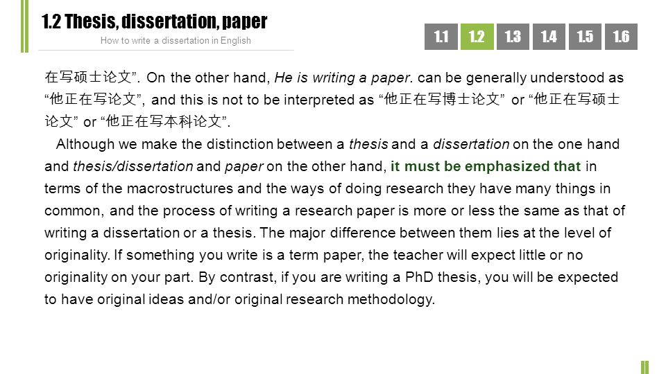 difference between thesis dissertation difference between thesis dissertation