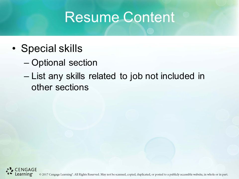 unit 9 securing and maintaining employment chapter 24 job leads and please list any special skills