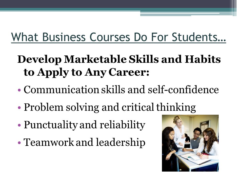 marketable skills