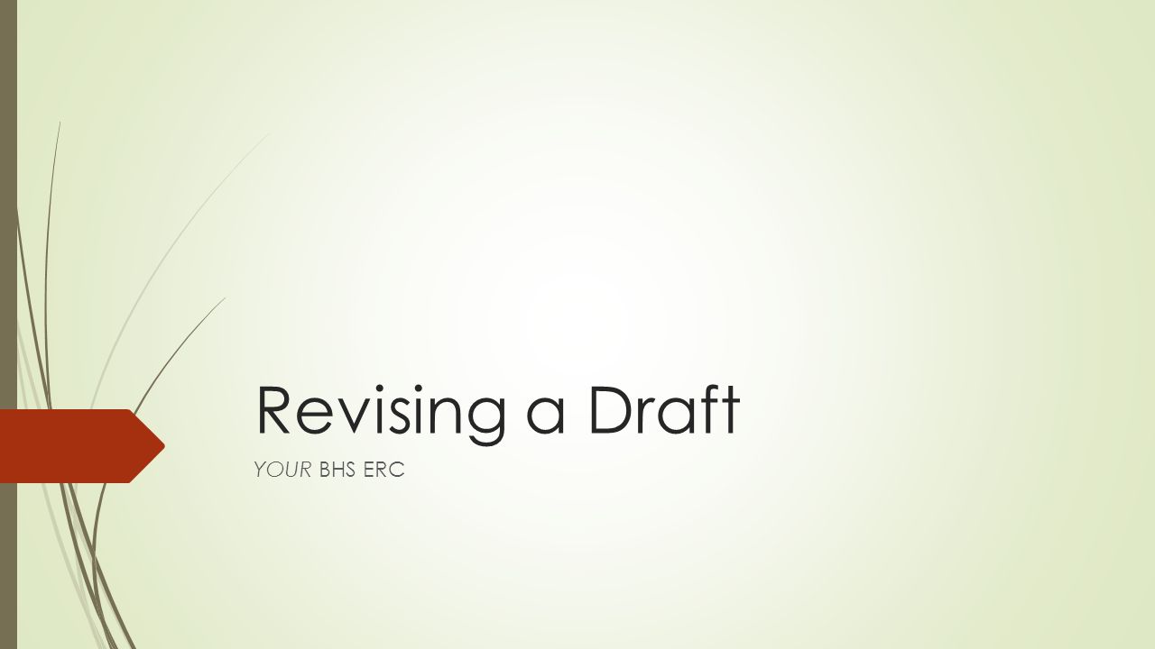 Essay Revision Service