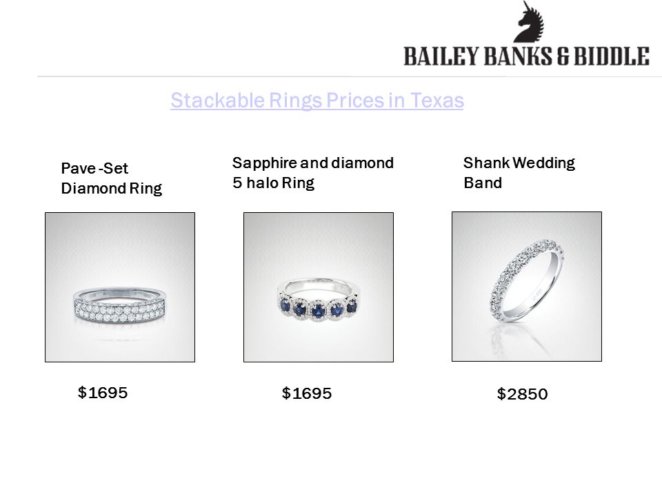 Stackable Rings Prices in Texas $1695 $2850 Pave -Set Diamond Ring Sapphire and diamond 5 halo Ring Shank Wedding Band