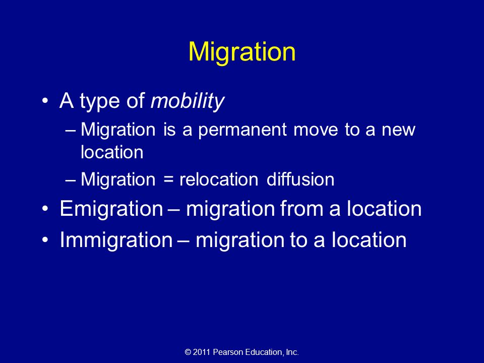 What are intervening obstacles in migration?
