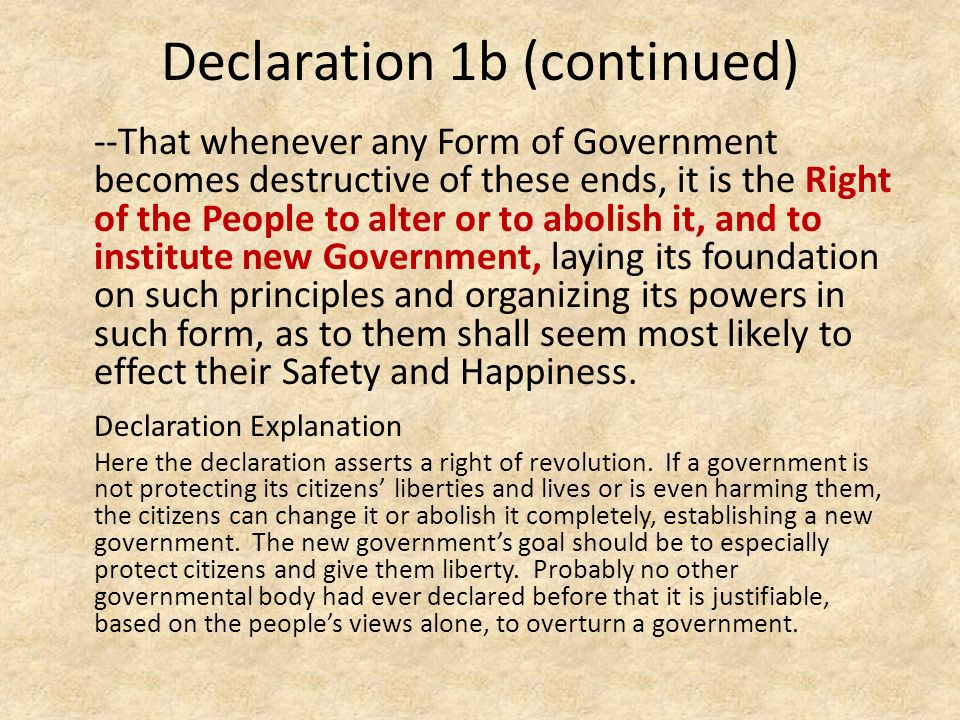 reason and revolution the american dream a new nation events and that whenever any form of government becomes destructive