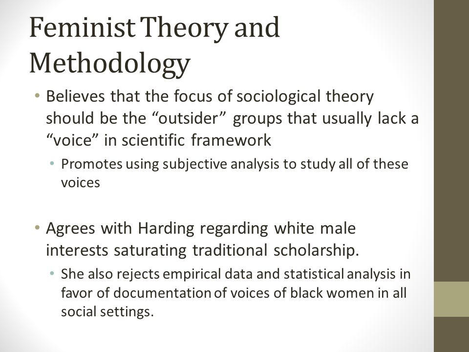 the social science theory of feminism The science question in feminism can science, steeped in western, masculine challenging the intellectual and social foundations of scientific thought. the social science theory of feminism The science question in feminism can science, steeped in western, masculine challenging the intellectual and social foundations of scientific thought.