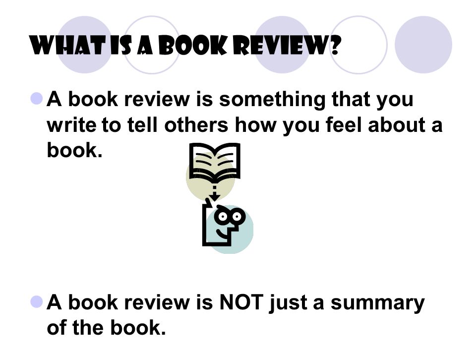 What is a book review